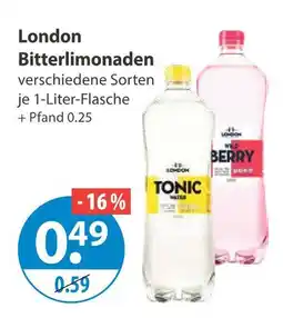 V Markt London tonic bitterlimonade Angebot