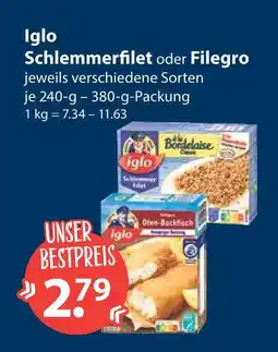 V Markt Iglo schlemmerfilet Angebot
