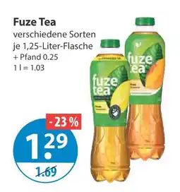 V Markt Fuze tea eistee Angebot
