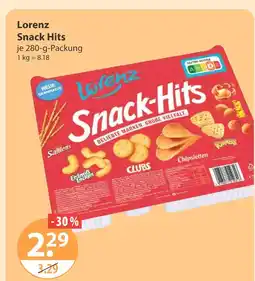 V Markt Lorenz snack hits Angebot