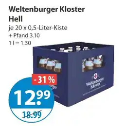 V Markt Weltenburger kloster hell Angebot