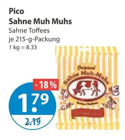 V Markt Pico sahne muh muhs Angebot