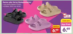 Netto Marken-Discount Damen oder herren badepantoletten Angebot