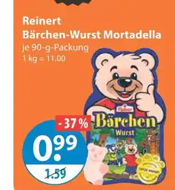 V Markt Reinert bärchen-wurst mortadella Angebot