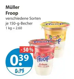 V Markt Müller froop erdbeere Angebot