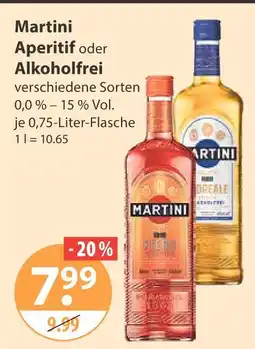 V Markt Martini aperitif Angebot