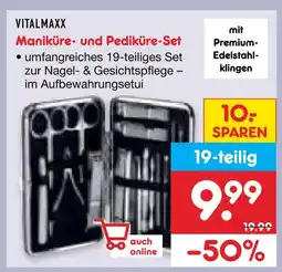 Netto Marken-Discount Vitalmaxx maniküre- und pediküre-set Angebot