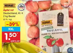 Netto Marken-Discount Äpfel rot Angebot
