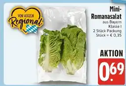 Edeka Mini-romanasalat Angebot