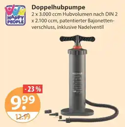 V Markt Happy people doppelhubpumpe Angebot