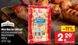 Netto Marken-Discount Mini berner würstl Angebot