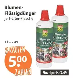 V Markt Blumen-flüssigdünger Angebot