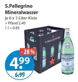 V Markt S.pellegrino mineralwasser Angebot