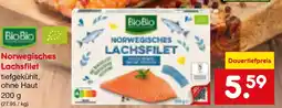 Netto Marken-Discount Biobio norwegisches lachsfilet Angebot