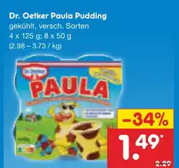 Netto Marken-Discount Dr. oetker paula pudding Angebot