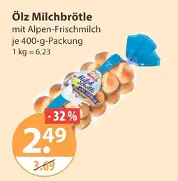 V Markt Ölz milchbrötle Angebot