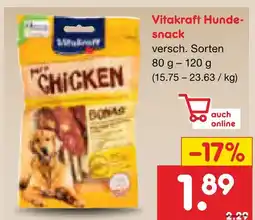 Netto Marken-Discount Vitakraft hundesnack Angebot