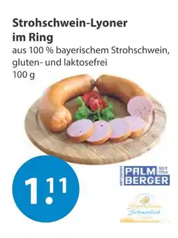 V Markt Palmberger strohschwein-lyoner im ring Angebot