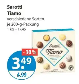 V Markt Sarotti tiamo Angebot