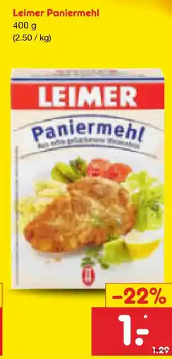 Netto Marken-Discount Leimer paniermehl Angebot