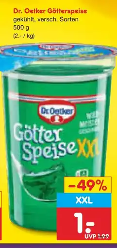 Netto Marken-Discount Dr. oetker götterspeise Angebot