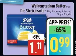 Edeka Weihenstephan butter Angebot