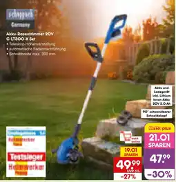Netto Marken-Discount Scheppach akku-rasentrimmer 20v c-lt300-x set Angebot