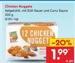 Netto Marken-Discount Chicken nuggets Angebot