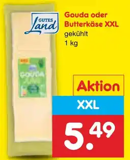 Netto Marken-Discount Gutes land gouda oder butterkäse xxl Angebot