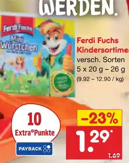 Netto Marken-Discount Ferdi fuchs kindersortiment Angebot