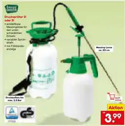 Netto Marken-Discount Drucksprüher 2l oder 5l Angebot