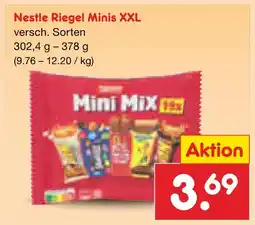 Netto Marken-Discount Nestle riegel minis xxl Angebot