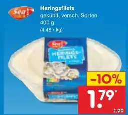 Netto Marken-Discount Heringsfilets Angebot