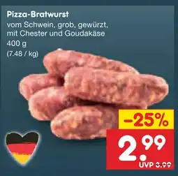 Netto Marken-Discount Pizza-bratwurst Angebot