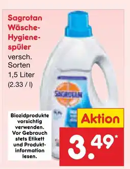 Netto Marken-Discount Sagrotan wäsche-hygienespüler Angebot