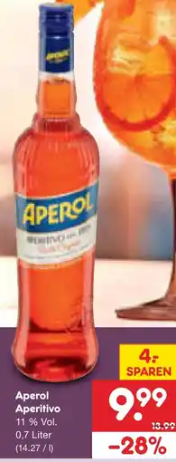 Netto Marken-Discount Aperol aperitivo Angebot