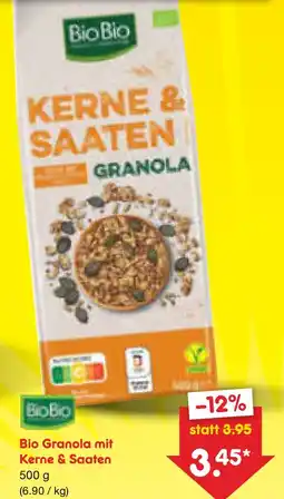 Netto Marken-Discount Biobio bio granola mit kerne & saaten Angebot