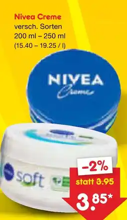 Netto Marken-Discount Nivea creme Angebot