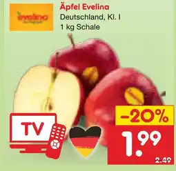 Netto Marken-Discount Evelina äpfel evelina Angebot