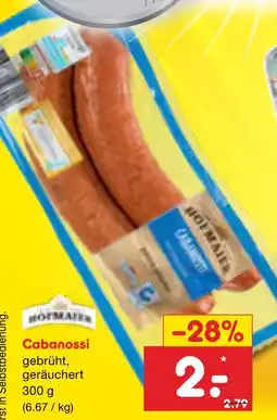 Netto Marken-Discount Hofmaier cabanossi Angebot