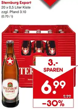Netto Getränke Discount Sternburg Export Angebot