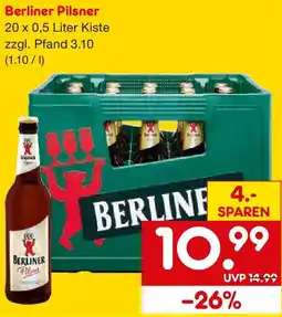 Netto Getränke Discount Berliner Pilsner Angebot