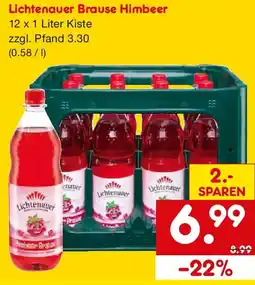 Netto Getränke Discount Lichtenauer Brause Himbeer Angebot
