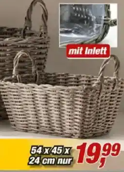 Posten Börse Pflanzkorb mit Griffen Angebot