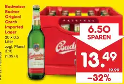 Netto Marken-Discount Budweiser budvar original czech imported lager Angebot