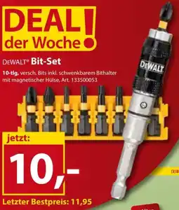 Sonderpreis Baumarkt DEWALT Bit-Set Angebot