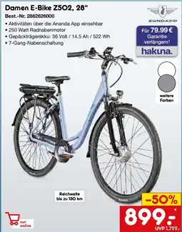 Netto Marken-Discount ZUNDAPP Damen E-Bike Z502, 28" Angebot