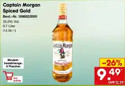 Netto Marken-Discount Captain Morgan Spiced Gold Angebot