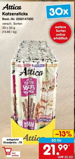 Netto Marken-Discount Attica Katzensticks Angebot