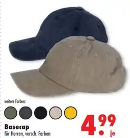 Mäc Geiz Basecap für Herren, Angebot
